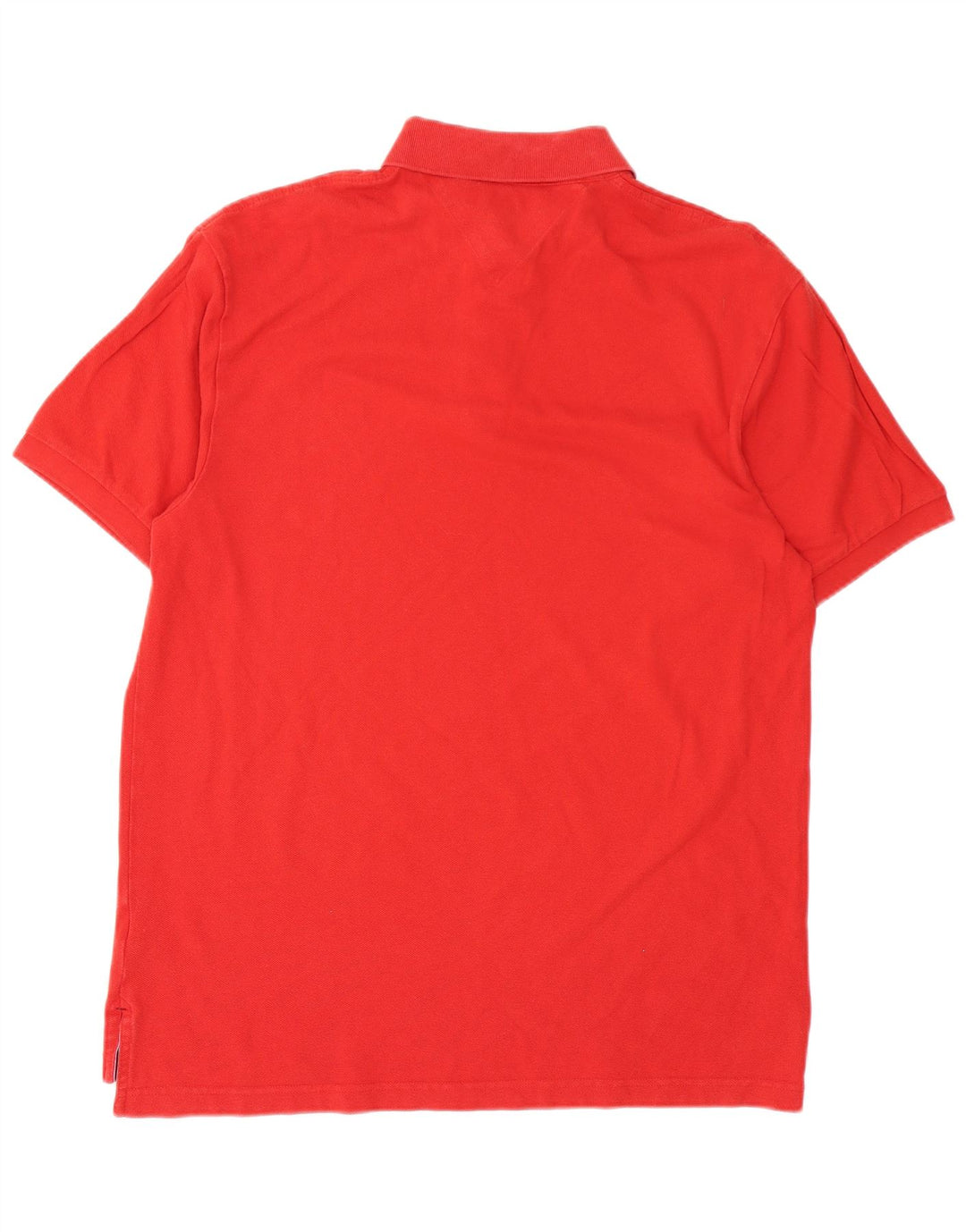 Męska koszulka polo Tommy Hilfiger, duża, czerwona, bawełniana