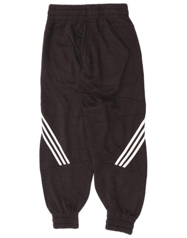 Damskie spodnie dresowe Adidas o luźnym kroju Joggers UK 12/14 Średni czarny