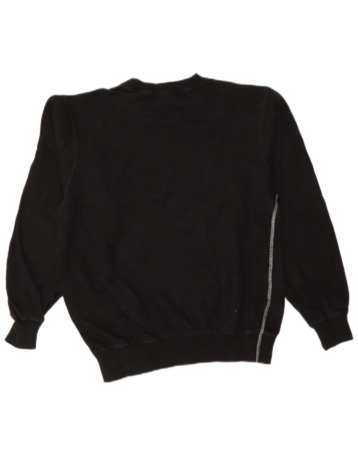 Damska bluza typu oversize CHAMPION z grafiką UK 10, mała czarna