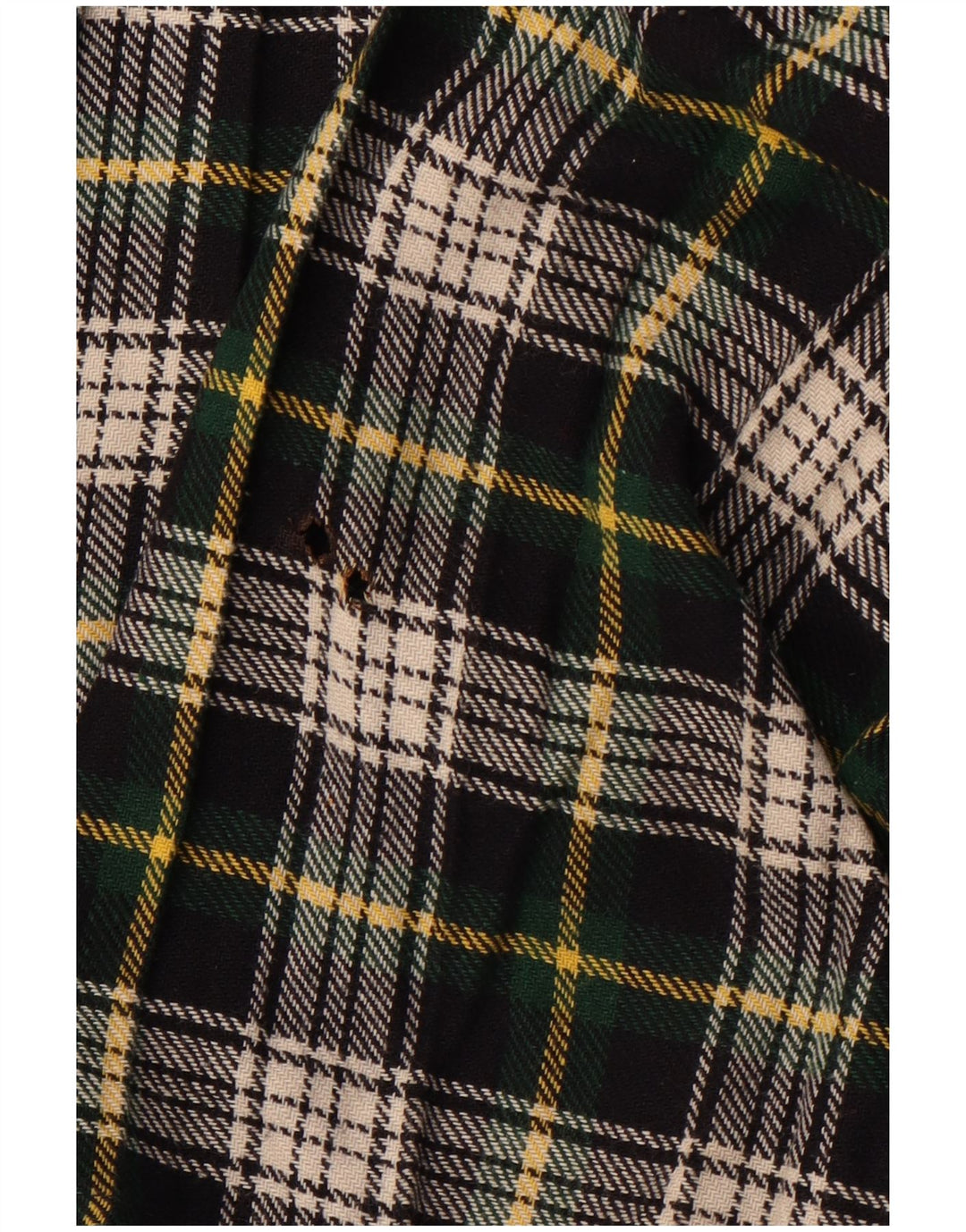 Damska spódnica kopertowa VINTAGE W26 w małą zieloną kratkę