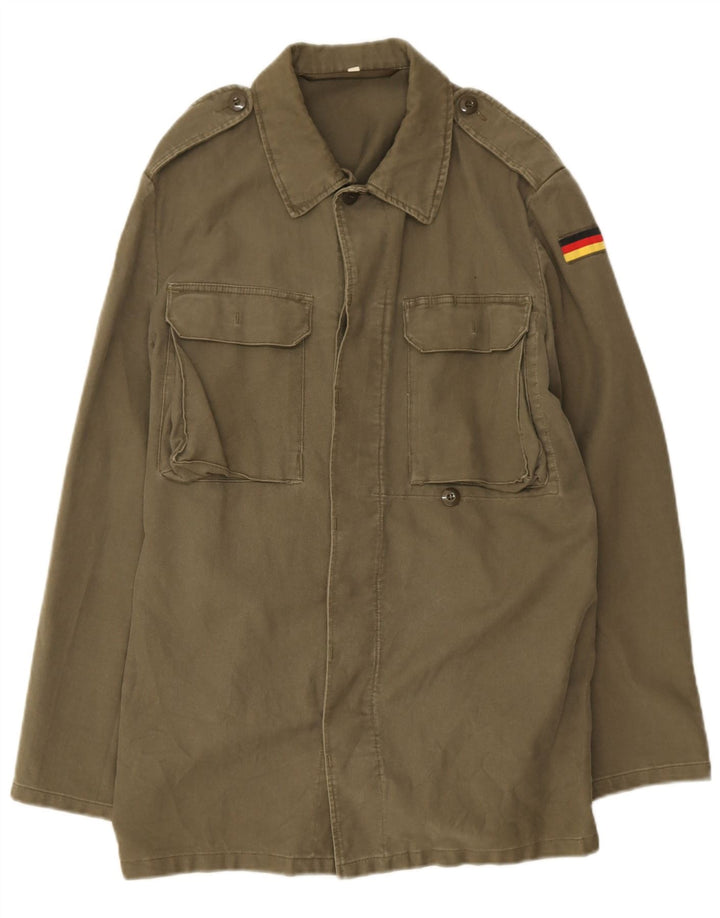 Męska kurtka wojskowa Vintage UK 38 Medium Khaki