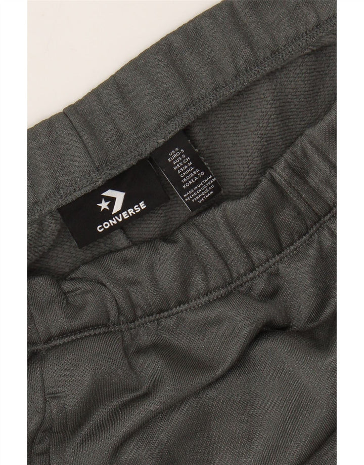 Męskie spodnie dresowe CONVERSE Chuck Taylor, małe, szare, bawełniane
