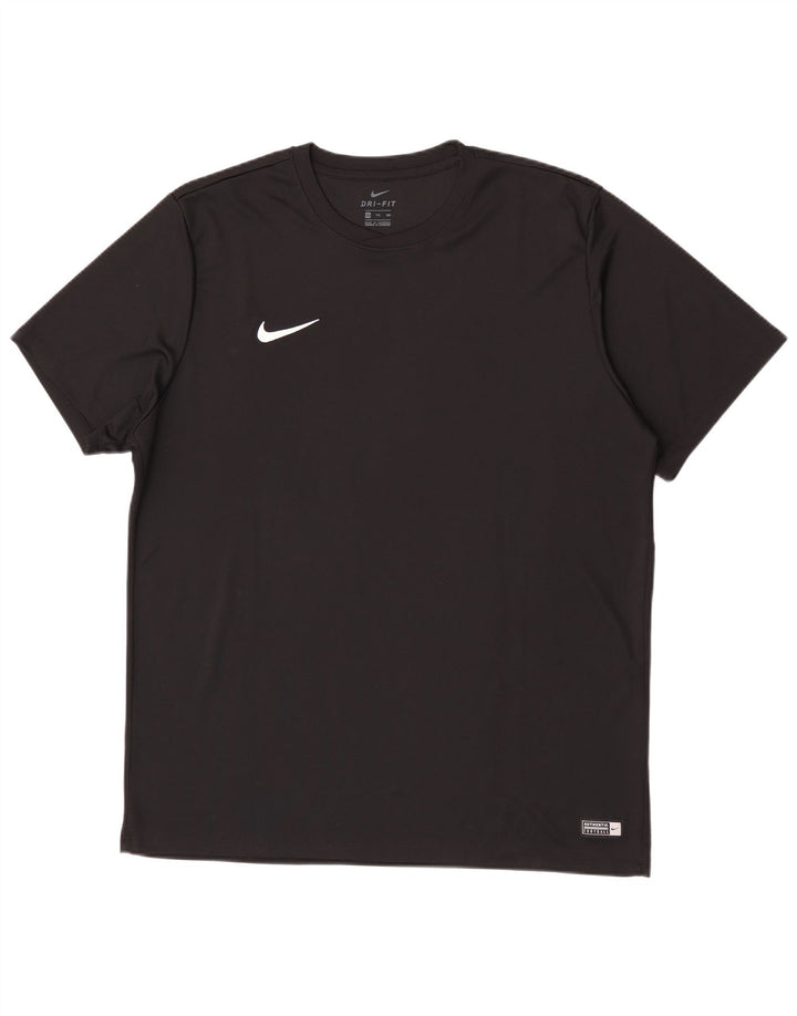 Męski T-shirt Nike Dri Fit Top 2XL Czarny