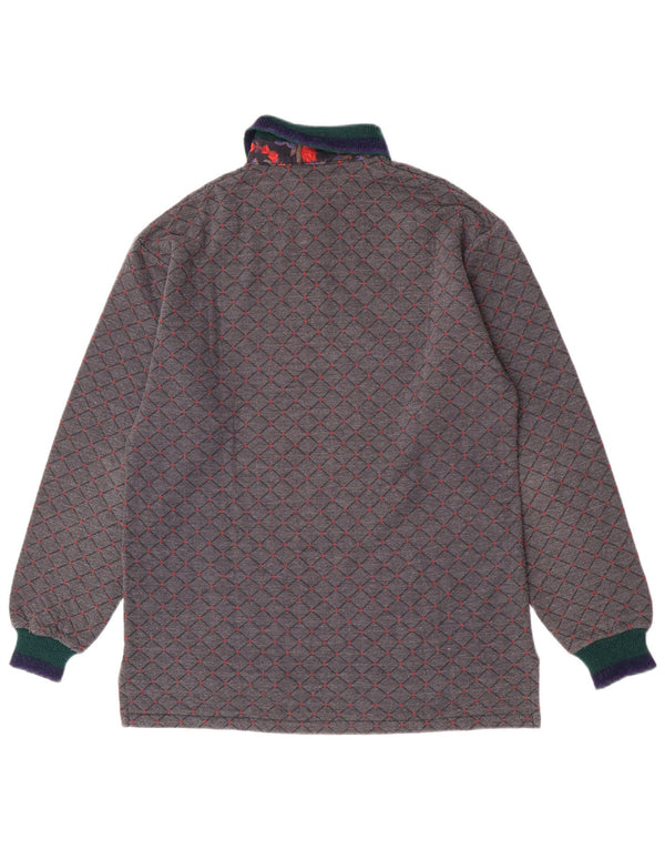 Męska koszulka polo do rugby Johnny Lambs IT 50 Średni szary Argyle/Diament