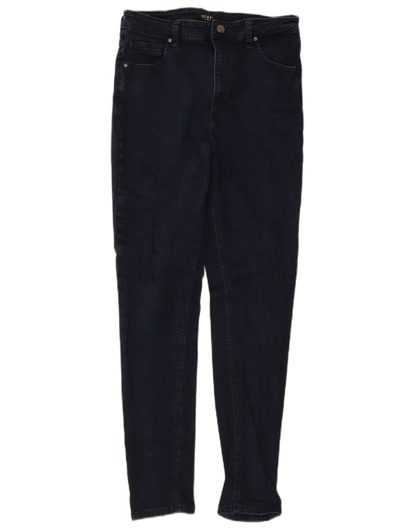 Guess Damskie Skinny Jeansy W31 L27 Granatowe Bawełniane