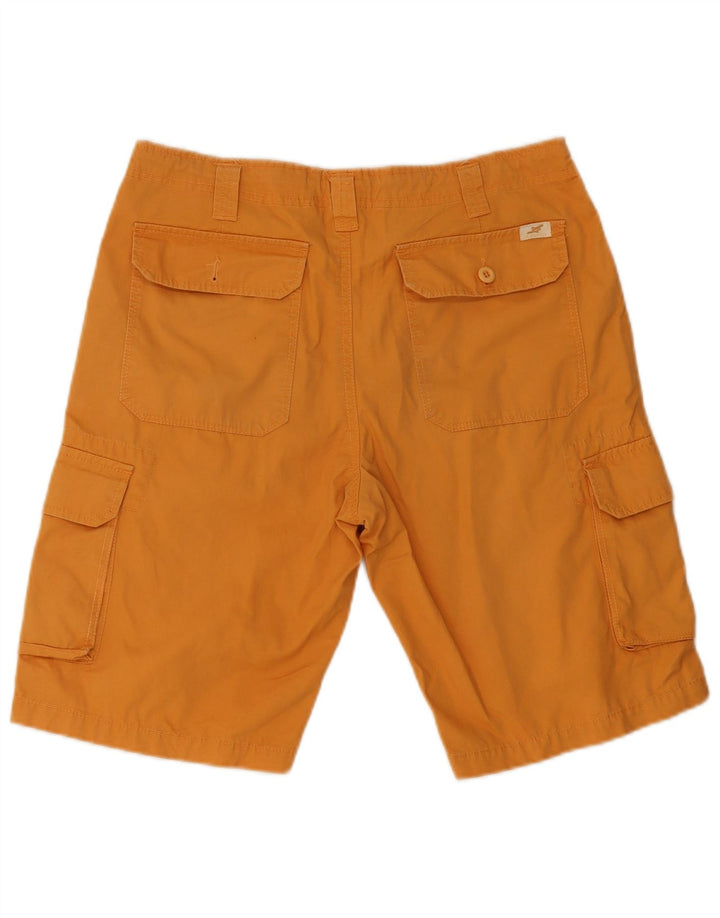 Męskie spodenki cargo w stylu vintage IT 46 Small W32 Pomarańczowa bawełna