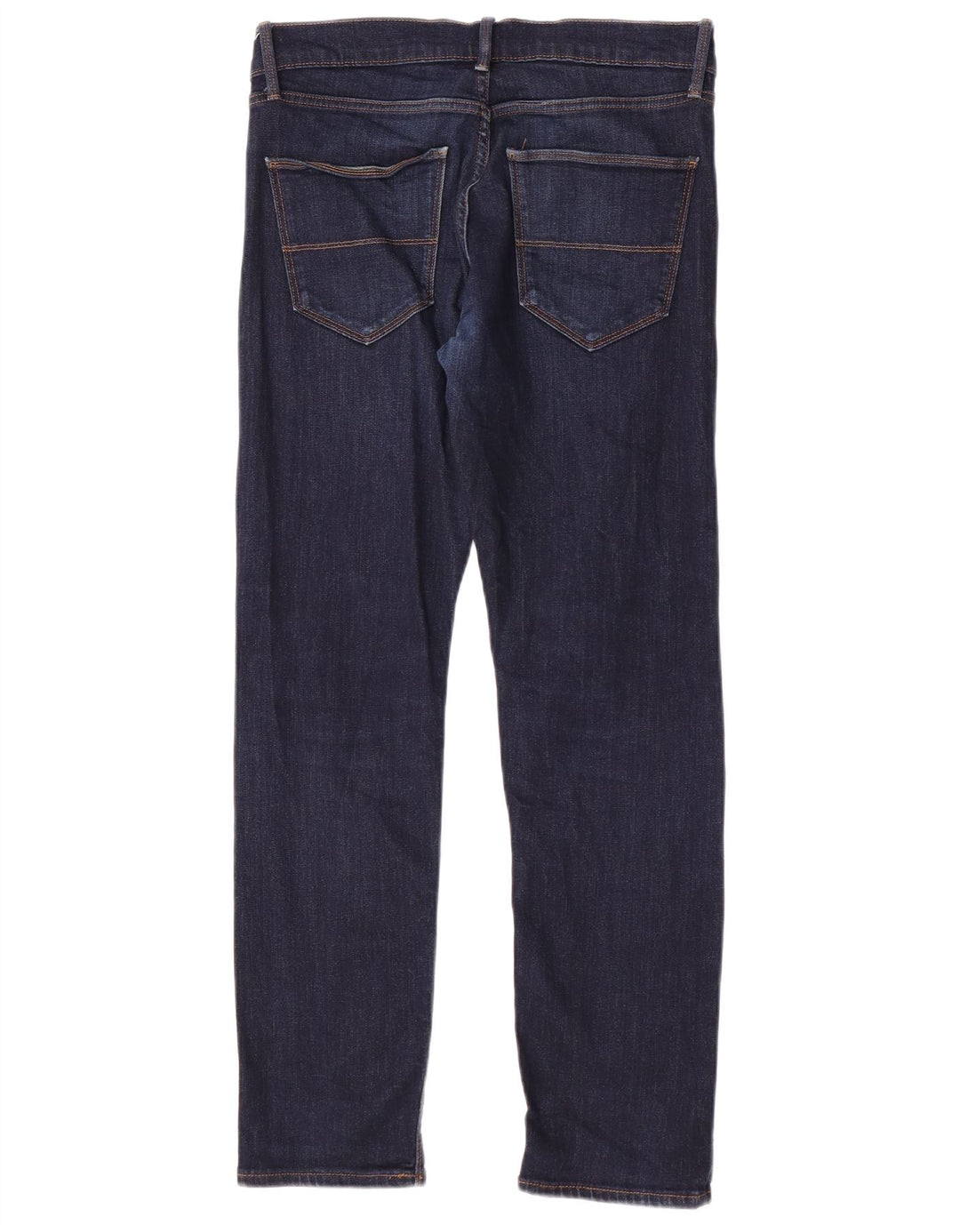 Marks & Spencer Męskie jeansy slim W32 L31 Granatowe, bawełniane