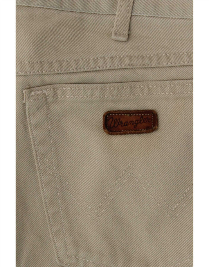Męskie jeansy Wrangler Regular Straight W34 L31 Zielone bawełniane