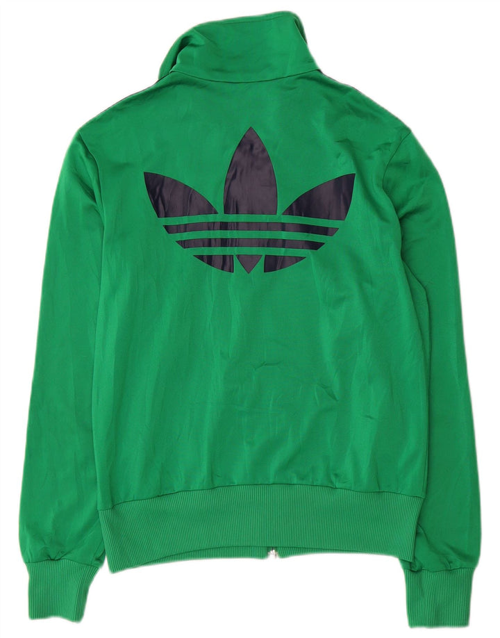Damska kurtka dresowa Adidas Graphic IT 42 Średni zielony poliester