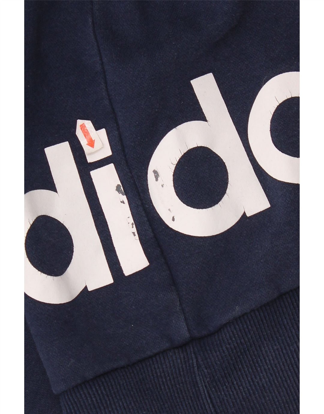 Męska bluza Adidas Graphic Jumper 2XL Granatowa, bawełniana z blokami kolorów