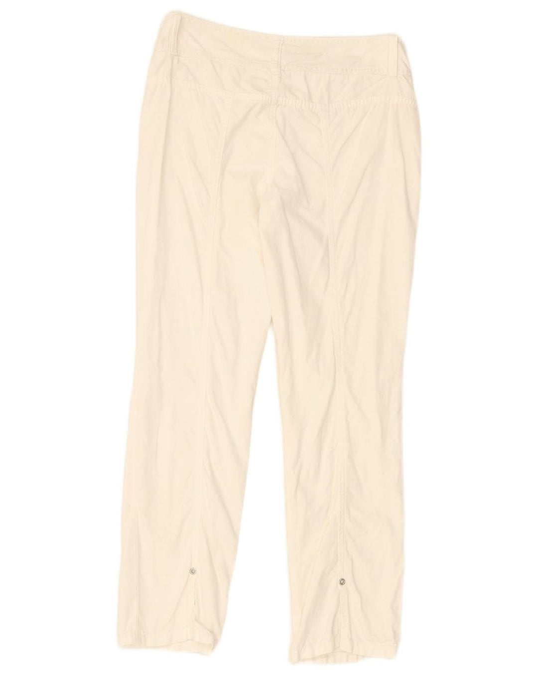 SISLEY Womens Straight Casual Trousers W30 L27 White