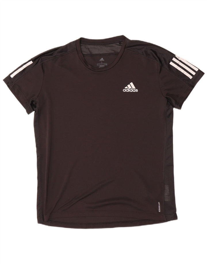 Męska koszulka Adidas Aeroready Top, duża, czarna, z poliestru