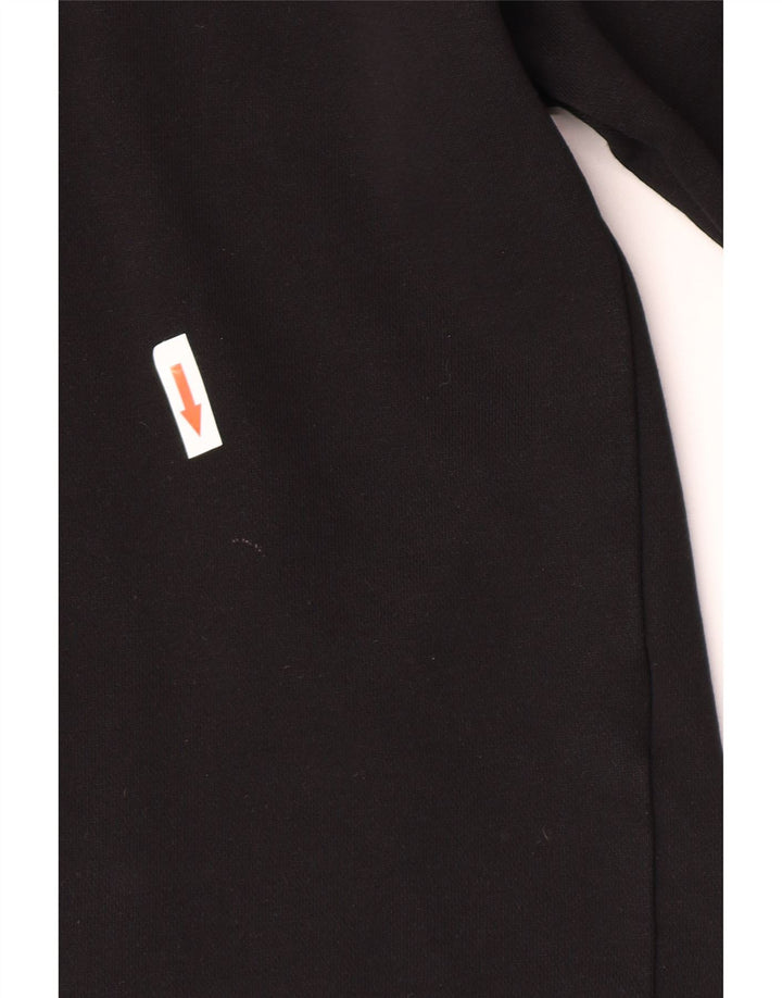 Damska bluza oversize Dkny z grafiką UK 10, mała, czarna bawełna