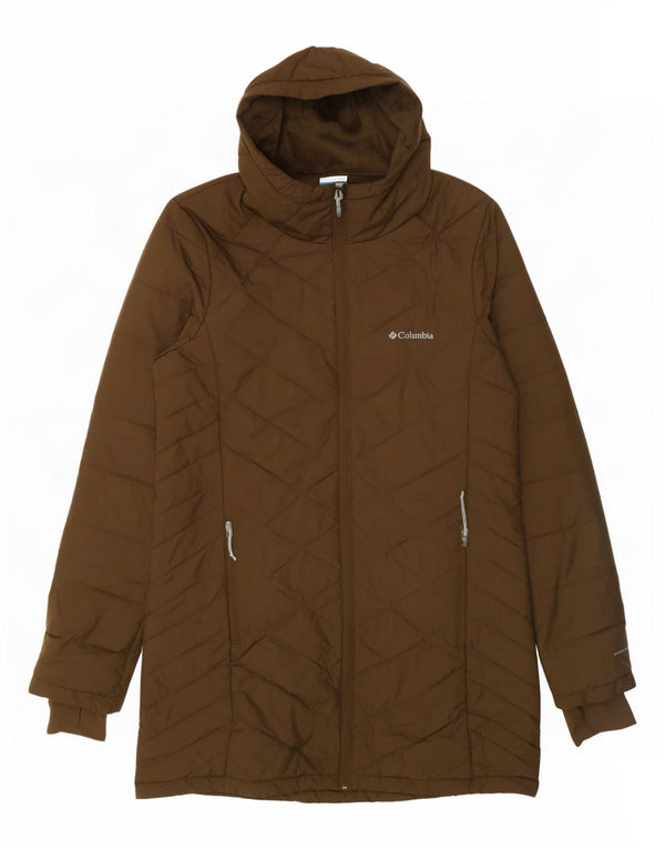 Damska pikowana kurtka parka z kapturem Omni-Heat Columbia UK 14 Medium Khaki