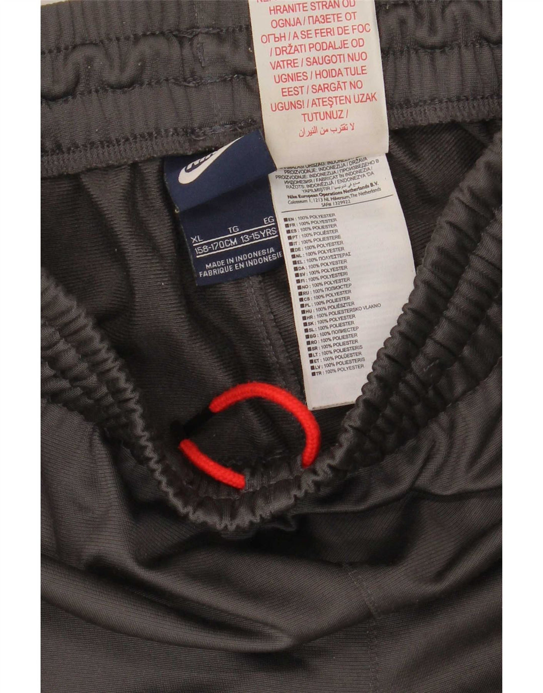 Chłopięce spodnie dresowe Nike, 13-14 lat, XL, szary, poliester