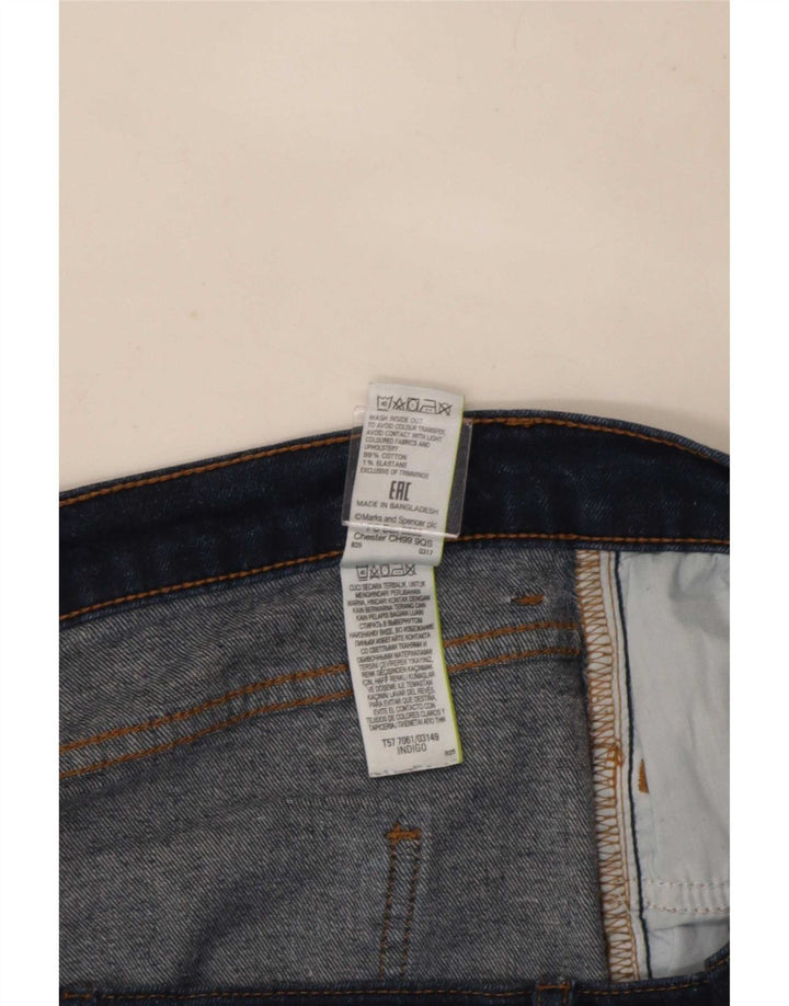 Jeansy damskie Marks & Spencer Slim Bootcut UK 14, duże, W32 L29, granatowe