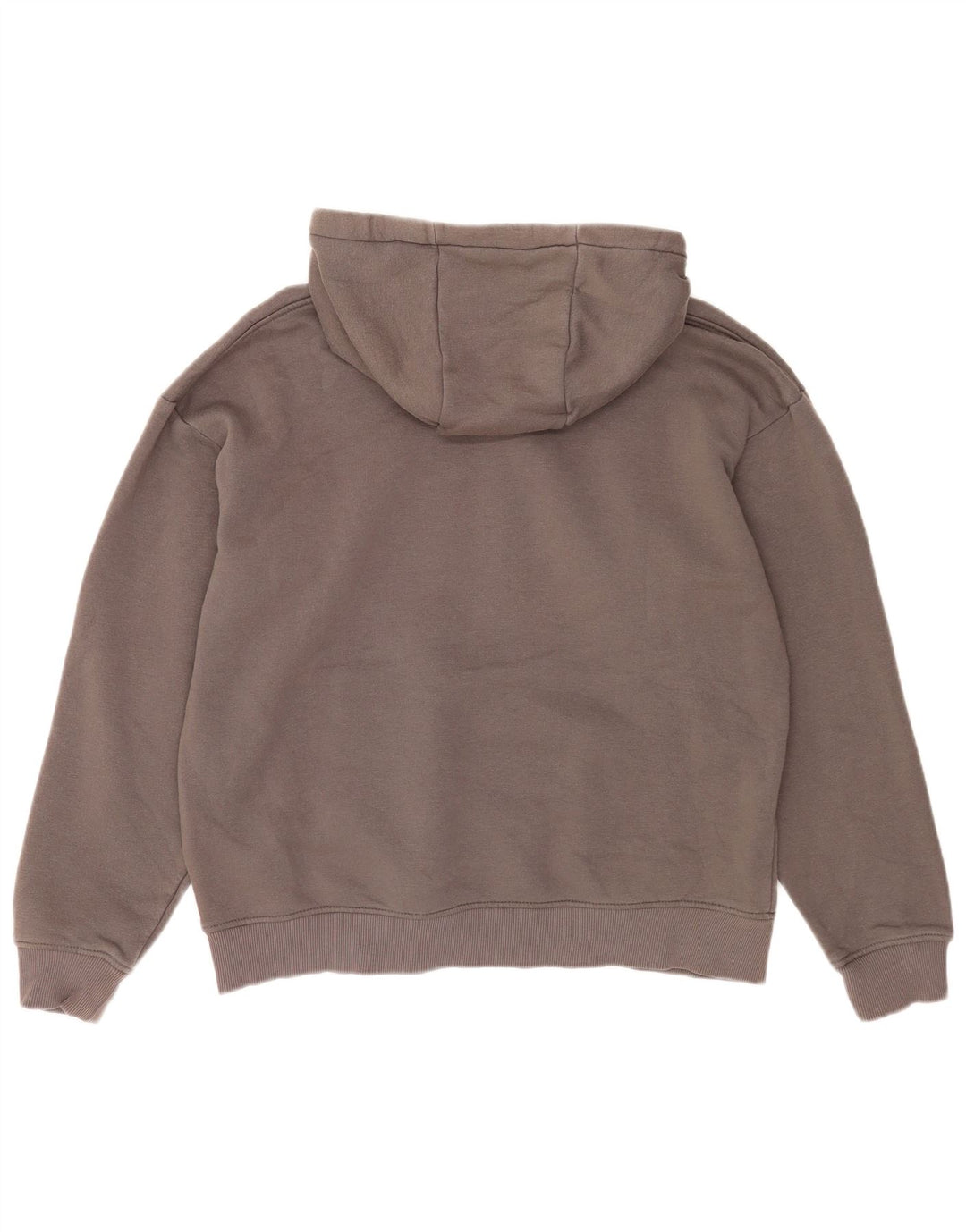 Męski sweter z kapturem Zara, duży, szary, bawełniany