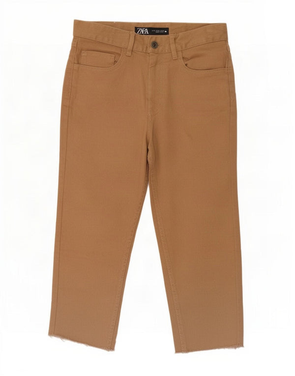 Spodnie męskie Capri Zara EU 36 XS W29 L19 Beżowa bawełna