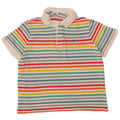 Męska koszulka polo Lacoste, rozmiar 6, XL, wielokolorowa, bawełniana w paski