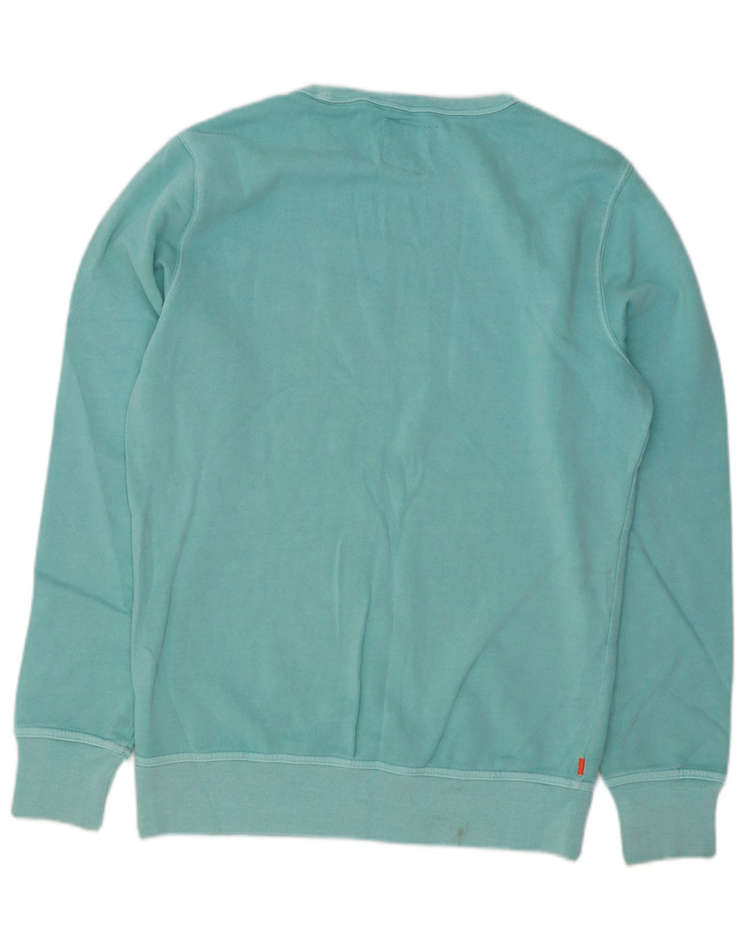 Męski sweter Superdry, duży, turkusowy, bawełniany