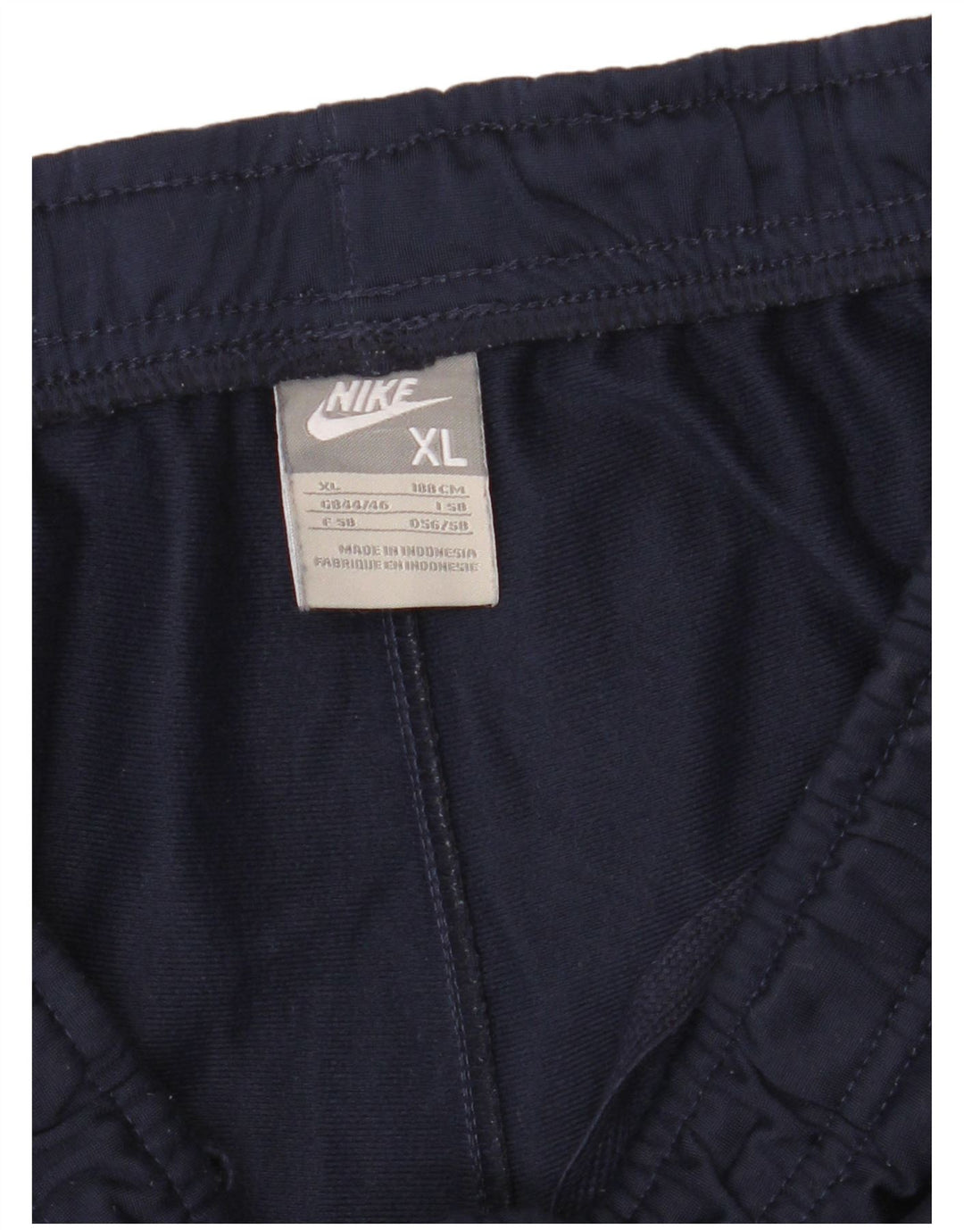 Męskie spodnie dresowe Nike UK 44/46 XL granatowe, poliestrowe