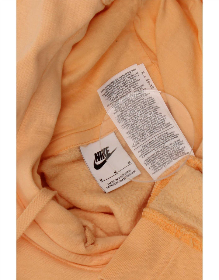 Męska bluza z kapturem Nike, średnia, pomarańczowa, bawełniana