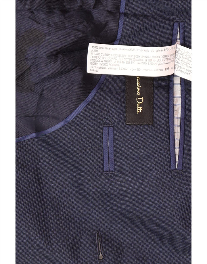 Męska marynarka Massimo Dutti EU 50, średni granatowy pepitka