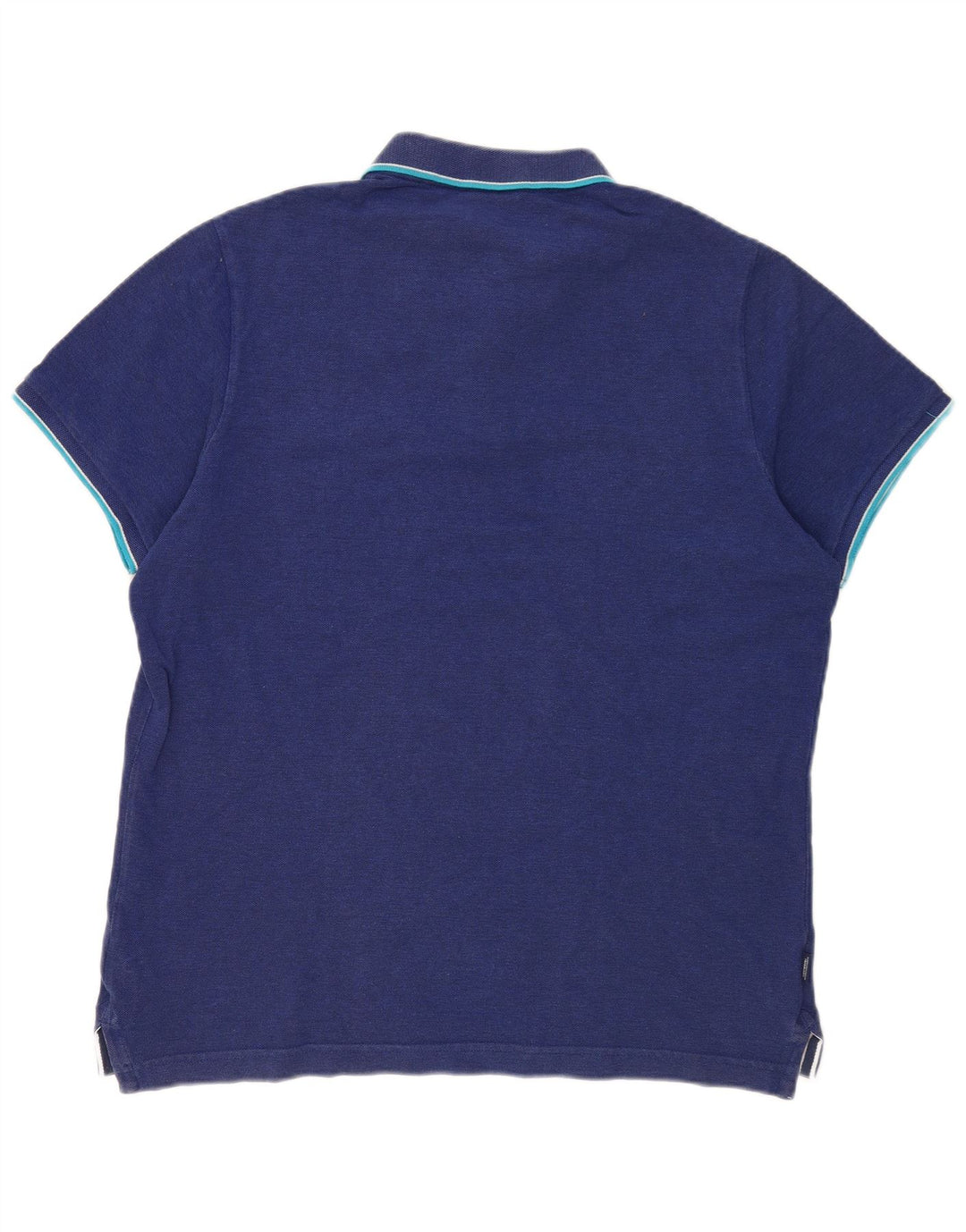 Męska koszulka polo Superdry 3XL, niebieska, bawełniana
