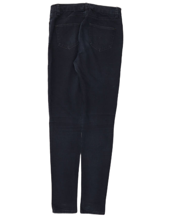 Marks & Spencer Damskie jeansy Jegging UK 10 Small W30 L31 Granatowa bawełna
