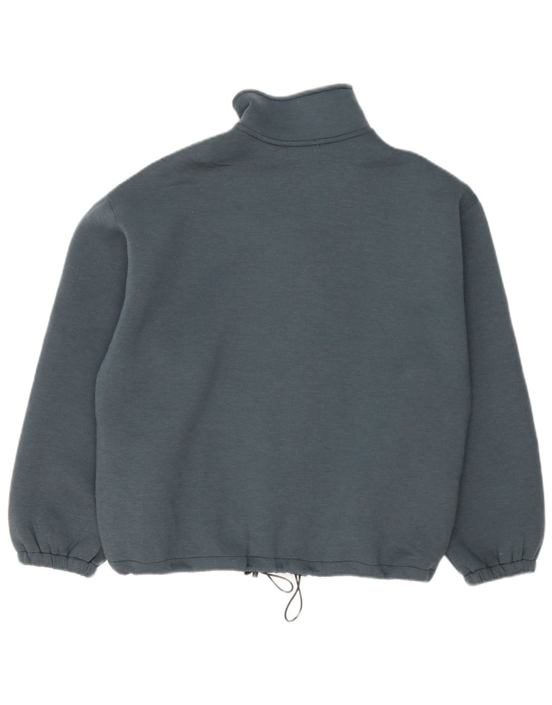 Damska bluza dresowa oversize Zara UK 10, mała niebieska, poliester