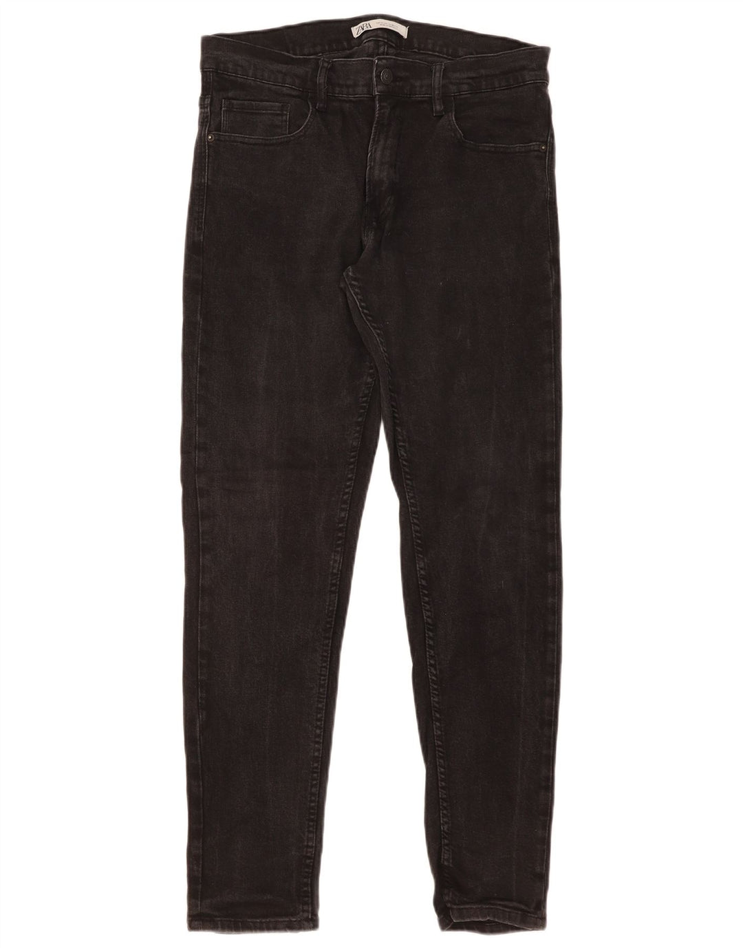 Męskie jeansy slim fit Zara EU 44 Large W34 L31 Black
