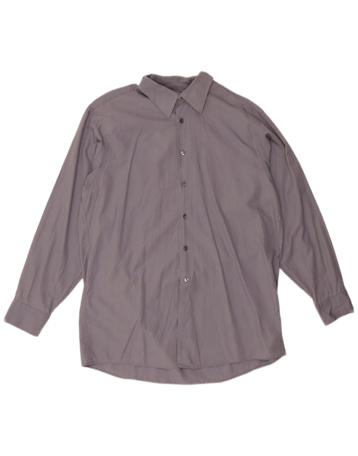 Koszula męska CALVIN KLEIN, rozmiar 16, duża niebieska