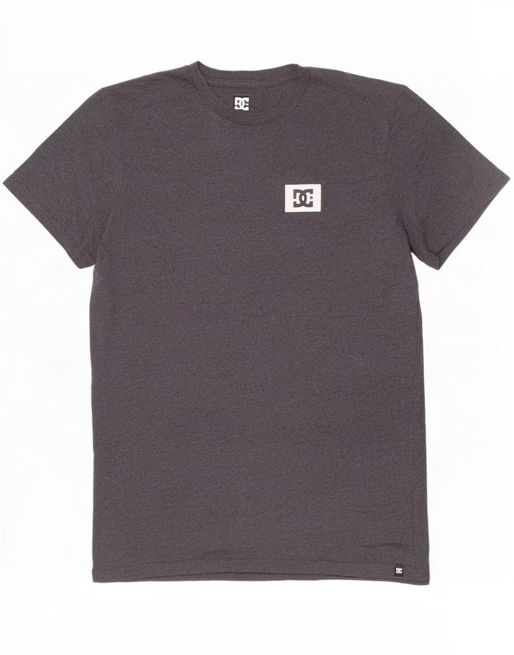Męski T-shirt z grafiką DC, mały, szary