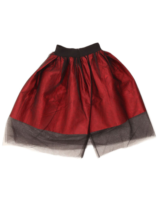 Vintage damska spódnica Tutu W20 3XS bordowa