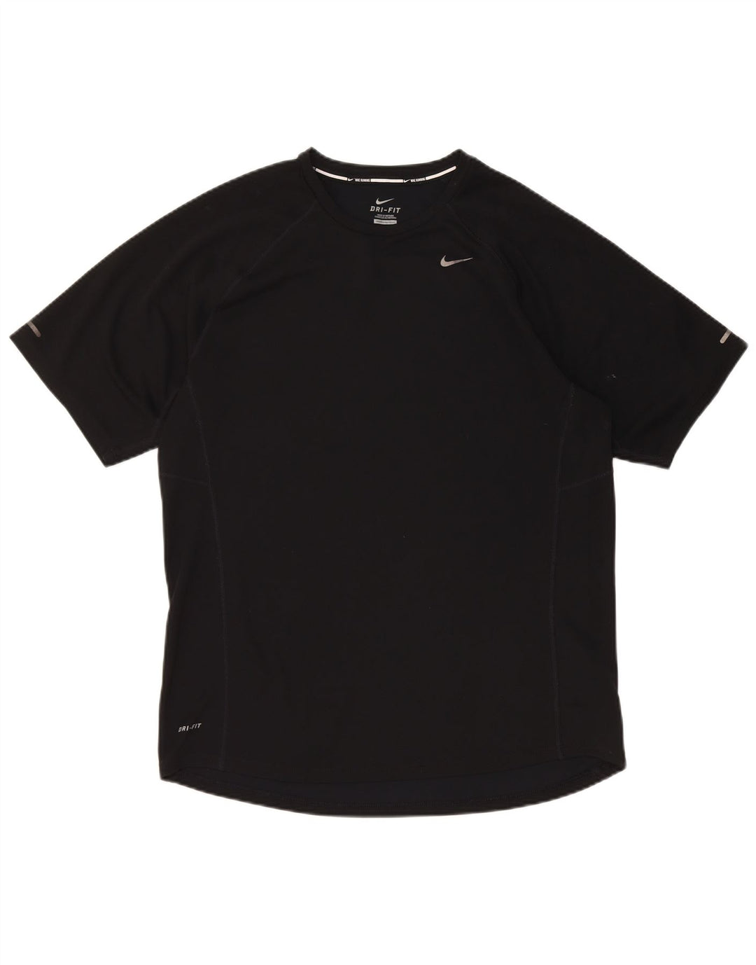 Męski T-shirt Nike Dri Fit, duży, czarny, poliestrowy