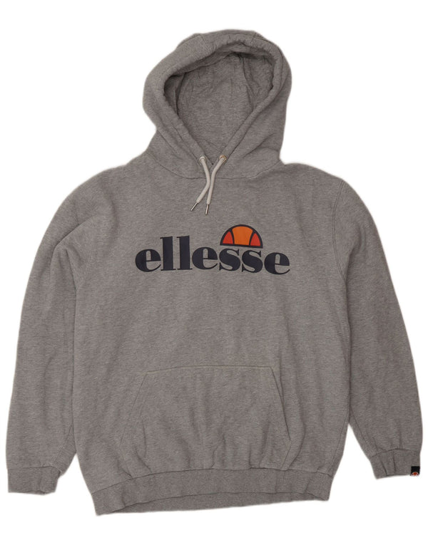 Męski sweter z kapturem Ellesse XL, szary, bawełniany