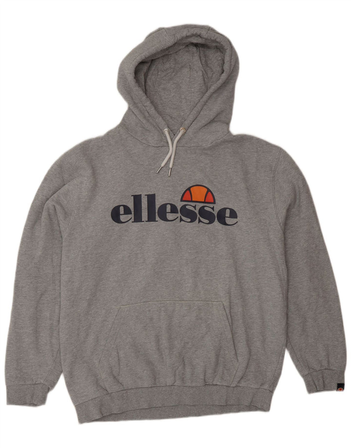 Męski sweter z kapturem Ellesse XL, szary, bawełniany