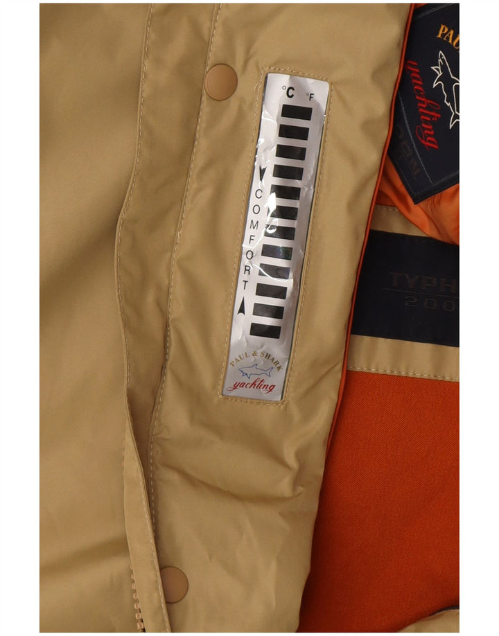 Męska kurtka użytkowa Paul & Shark UK 42 XL, beżowy poliester