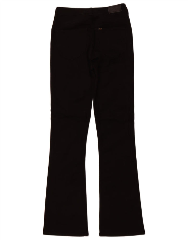 Damskie jeansy Lee Breese Bootcut W28 L33, czarne, bawełniane