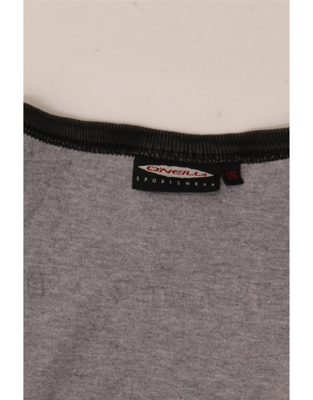 Chłopięcy T-shirt z grafiką O'Neill na 15-16 lat, szary, nakrapiany