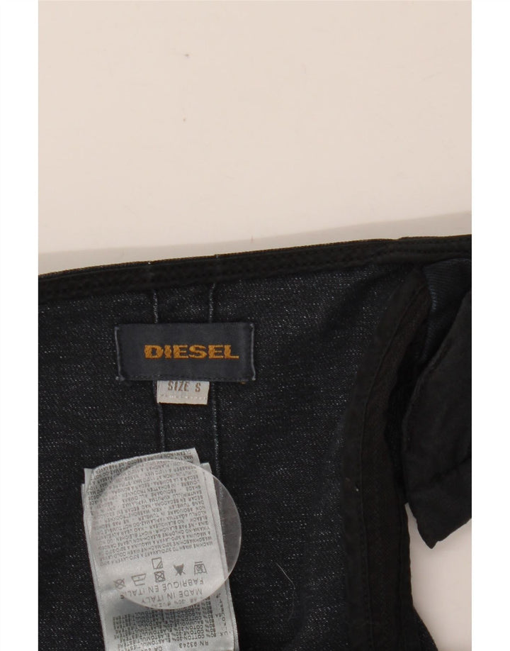 Damski kombinezon dżinsowy bez rękawów DIESEL UK 8, mały, granatowy, bawełniany