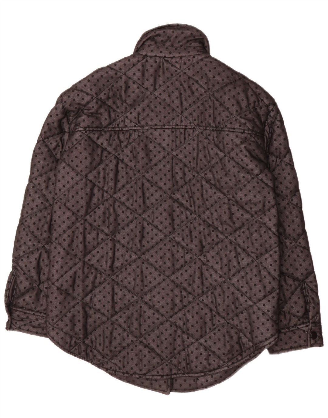 Damska pikowana kurtka oversize Phase Eight UK 8, mała, czarna w cętki