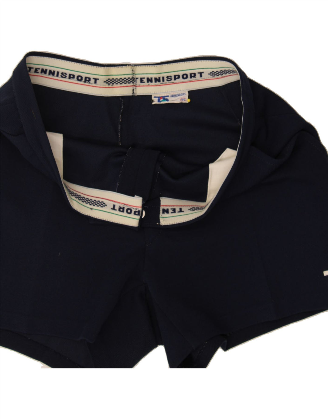 VINTAGE Mens Sport Shorts IT 56 XL Navy Blue Polyester Vintage Vintage and Second-Hand Vintage from Messina Hembry 