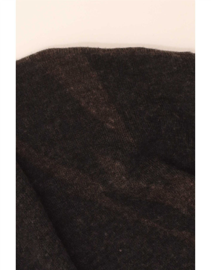 Croft & Barrow Męski sweter z okrągłym dekoltem, duży, szary Argyle/Diament