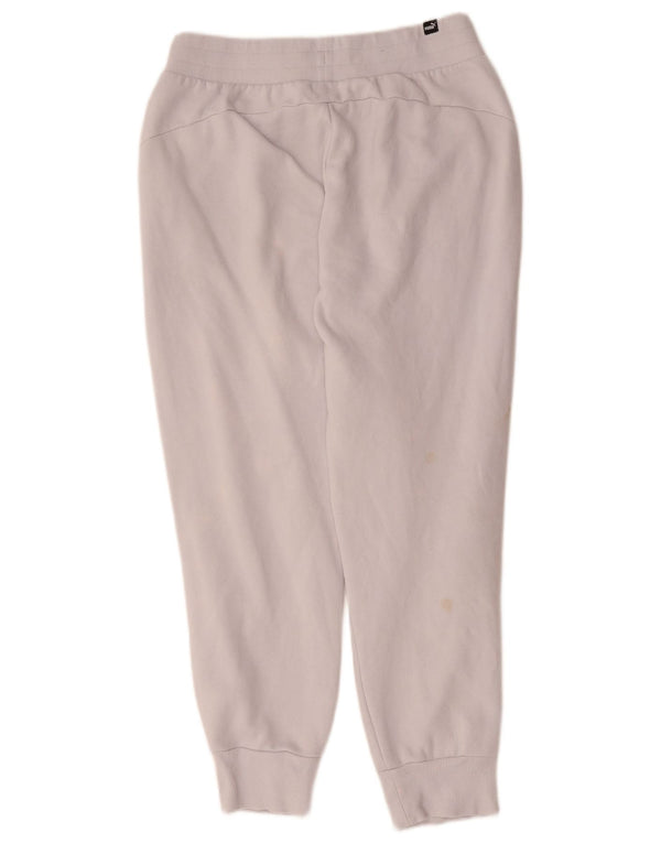 Damskie spodnie dresowe Puma Joggers UK 14 Średnioszare, bawełniane