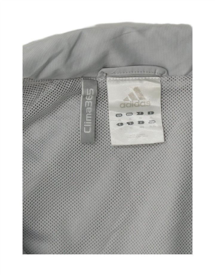 ADIDAS Mens Clima 365 Rain Jacket UK 42 XL Blue Polyester