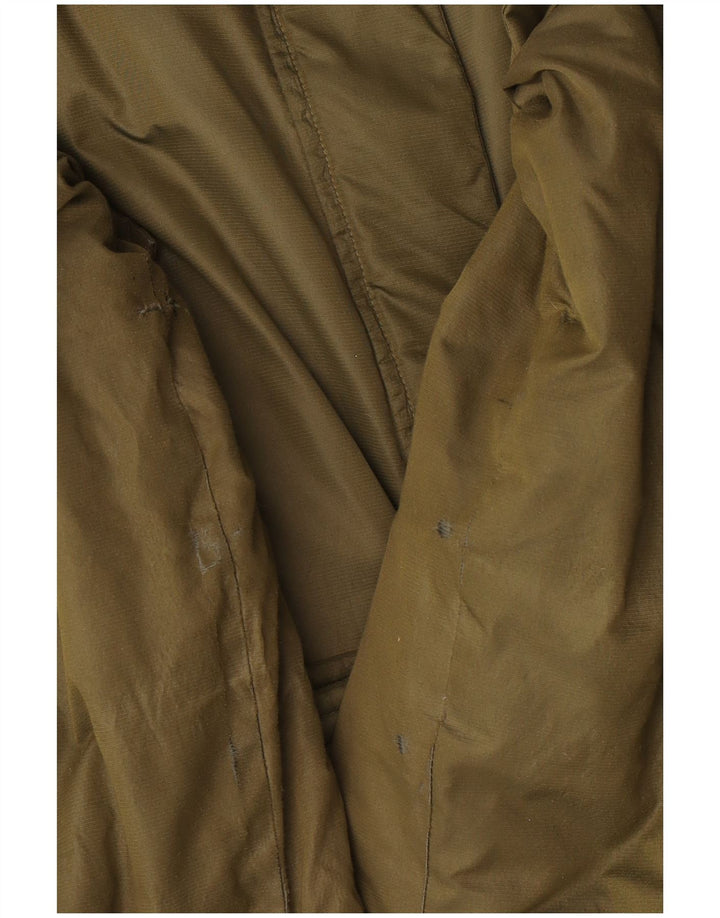 Damska ocieplana kurtka weekendowa Max Mara UK 14, średni khaki, poliester