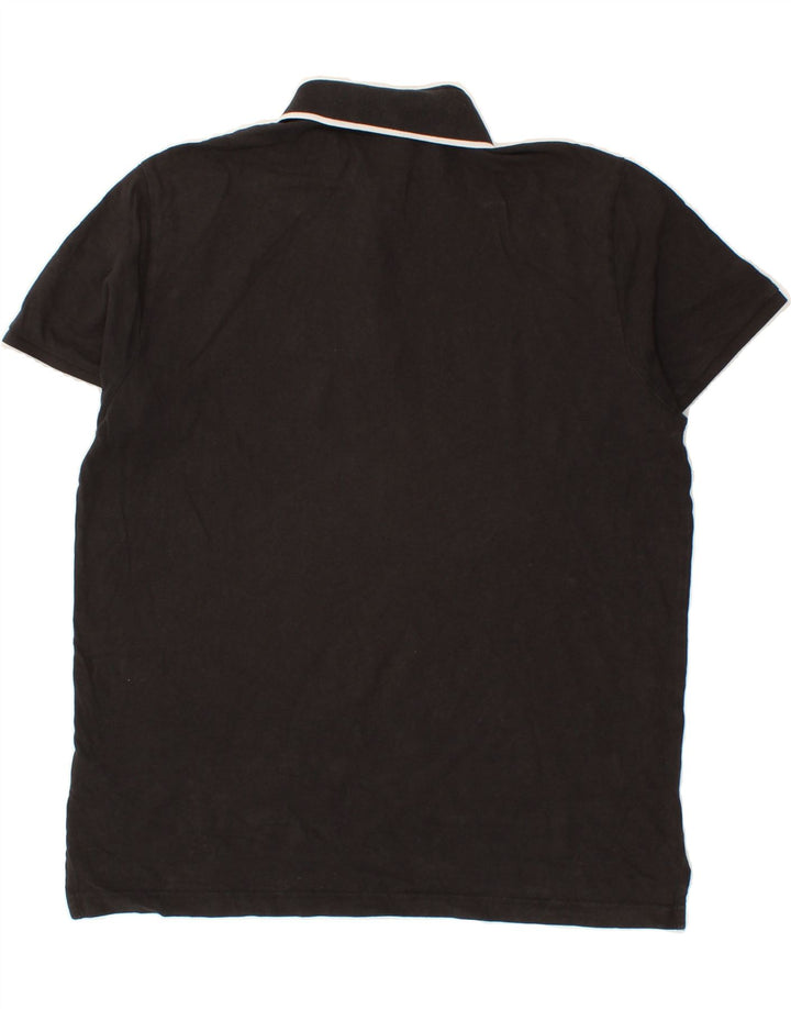 PUMA Mens Polo Shirt Large Black Vintage Puma and Second-Hand Puma from Messina Hembry 