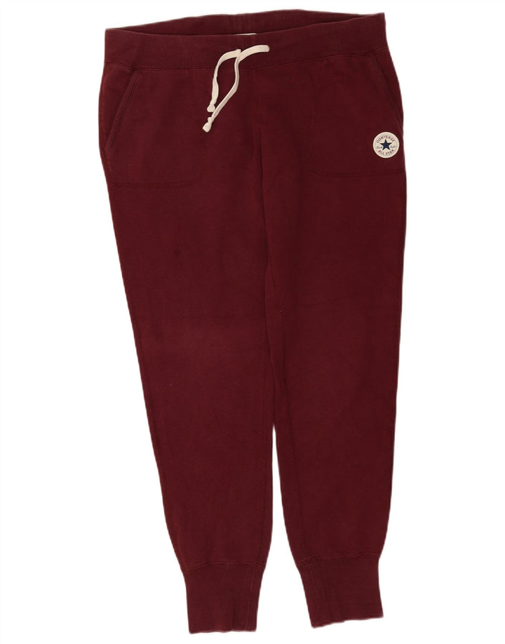 Damskie spodnie dresowe Converse Joggers UK 14 Medium Burgund