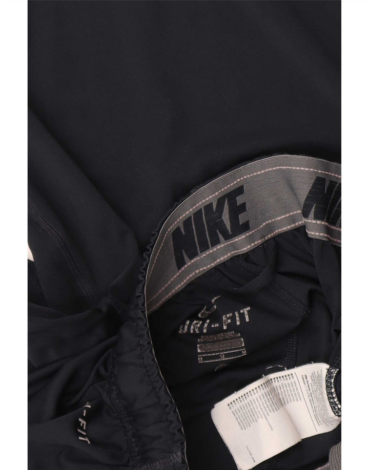 Damskie spodenki sportowe Nike Dri Fit UK 14, średni granatowy poliester